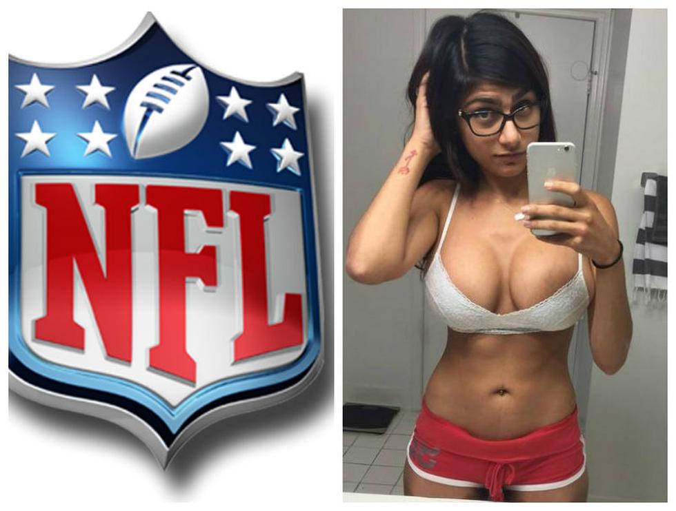 Las fotos prohibidas de Mia Khalifa, la nueva musa de la NFL [GALERÍA]