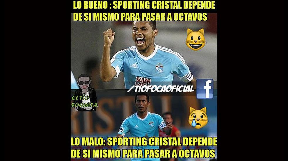 Sporting Cristal fue víctima de memes por empate en Copa Libertadores [GALERÍA]