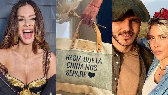 Fabrican bolsos con la frase 'Hasta que la China nos separe' en Argentina. (Foto: Instagram @mauroicardi / @sangrejaponesa)