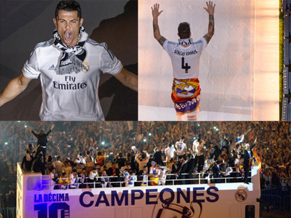 Lo mejor de la celebración del Real Madrid y su décima Champions League [FOTOS]