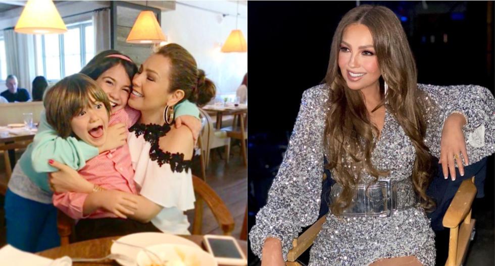 Thalía recalca el valor y el esfuerzo de las mamás en el Día de la