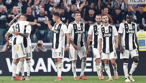 Juventus venció 3-1 al Napoli y es líder absoluto de la Serie A