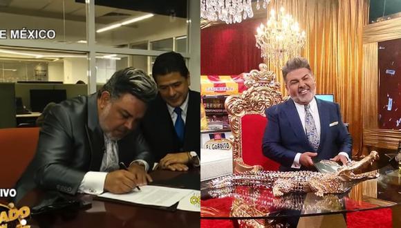Andrés Hurtado firmó para TV Azteca. (Foto: Captura Panamericana Televisión/@andreshurtadooficial).