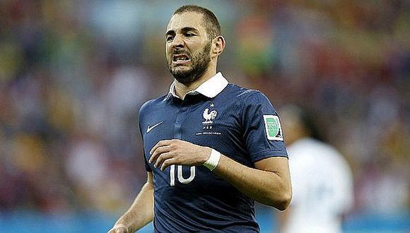 Karim Benzema nuevamente ausente de la lista de la selección francesa