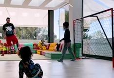 YouTube viral: Lionel Messi es tendencia en redes sociales por jugar fútbol con sus hijos Thiago, Mateo y Ciro | VIDEO