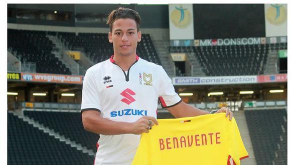 Cristian Benavente explica su falta de continuidad en MK Dons