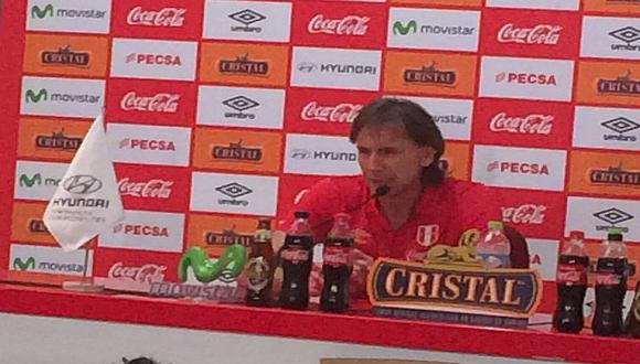 Selección peruana: Ricardo Gareca espera que Perú siga con el gran nivel