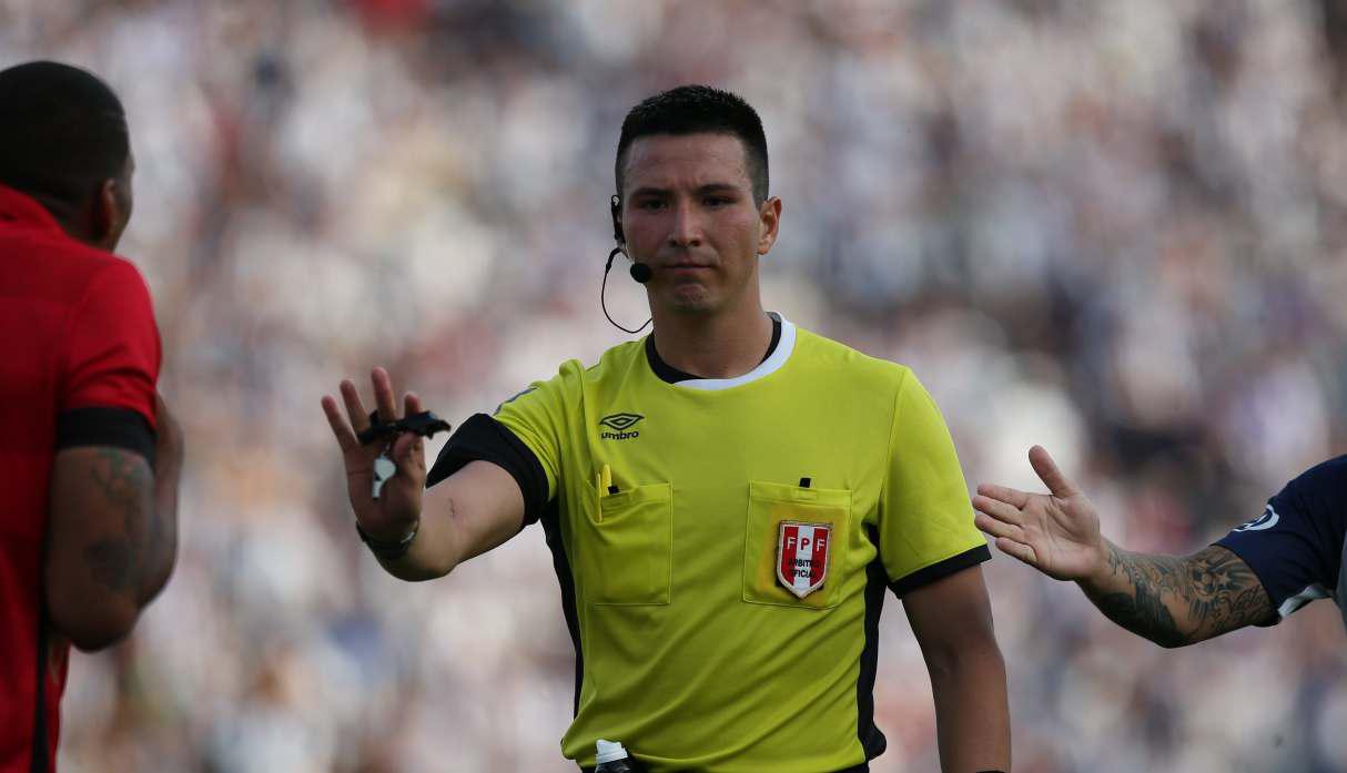 El árbitro Kevin Ortega dirigirá el partido entre Universitario y Alianza Lima. (Foto: GEC)
