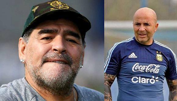Maradona: "El problema de Argentina es Sampaoli"