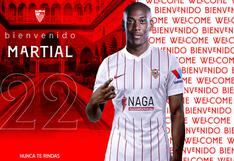 De Inglaterra a España: Sevilla anunció el fichaje de Anthony Martial