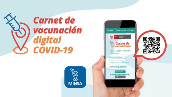 Desde hoy las personas pueden descargar el aplicativo “Carné de Vacunación”. Foto: Minsa
