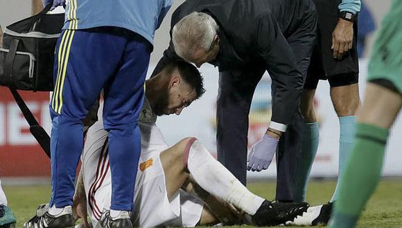Real Madrid: Sergio Ramos fuera de las canchas un mes por lesión