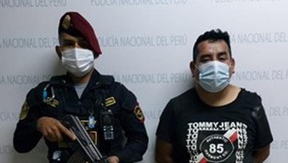 El detenido Wilder Espinoza es investigado en la Depincri Callao.