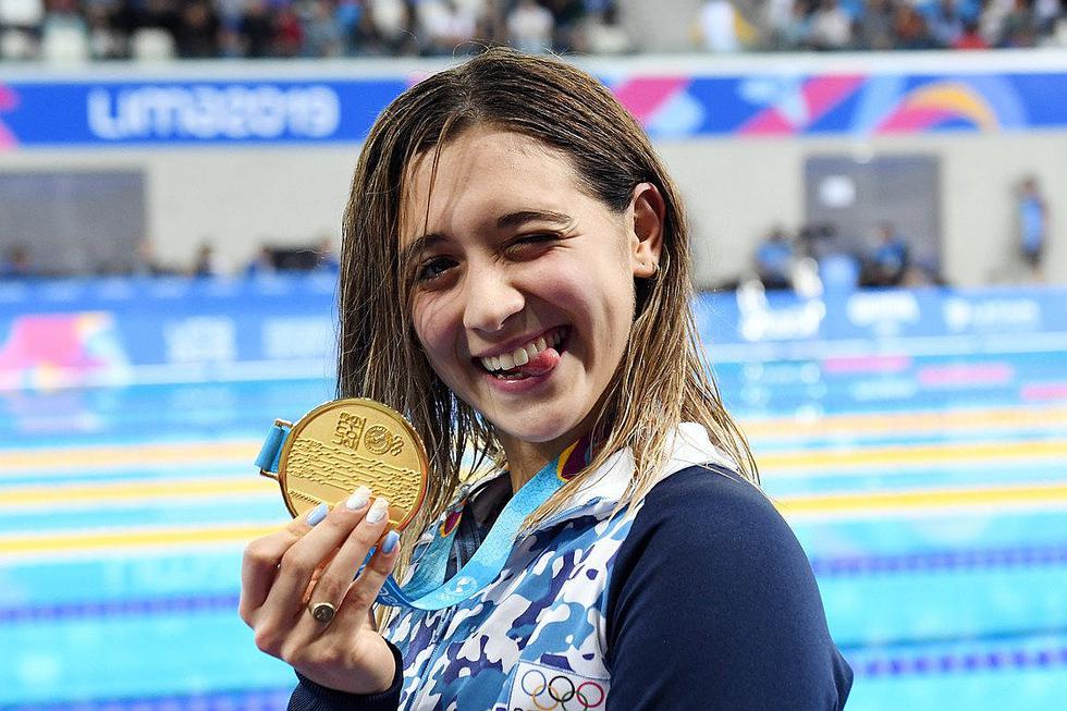 Delfina Pignatiello: la nadadora argentina que hizo historia en Lima 2019 tras ganar el oro por tercera vez | VIDEO