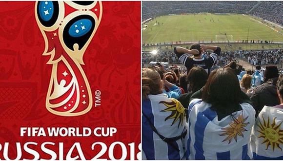 Trozo de césped del estadio Centenario de Uruguay llegó a Rusia 2018
