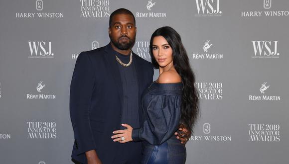 Kim Kardashian no esperó que su esposo Kanye West cuente un episodio muy íntimo de su familia. (Foto de Angela Weiss / AFP)