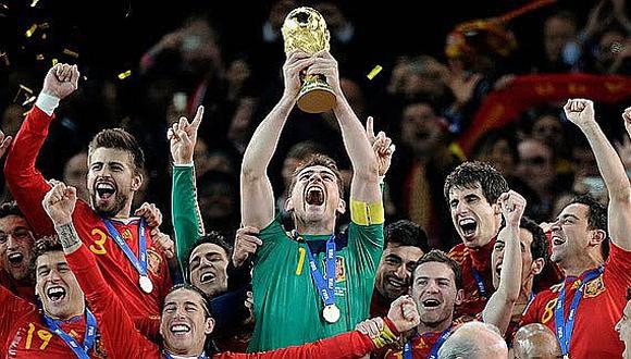 Un día como hoy: España se coronó campeón del mundo en Sudáfrica 2010