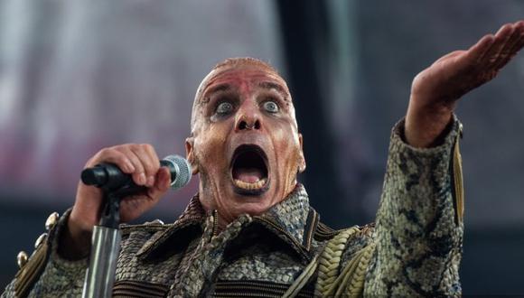 El cantante de Rammstein, en cuidados intensivos por coronavirus (Foto: AFP)