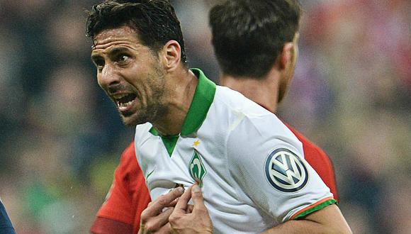Claudio Pizarro: Werder Bremen se hunde sin el 'Bombardero'