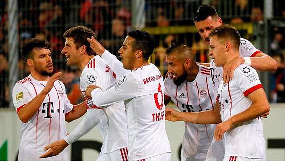 Bayern Munich golea sin James Rodríguez y es cómodo líder en Alemania
