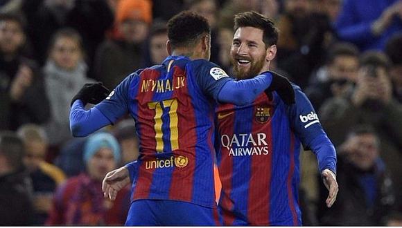  Neymar Jr. saludó a Lionel Messi con emotivo mensaje en Instagram