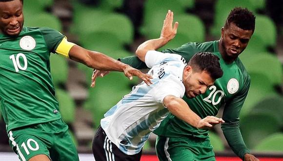 Sergio Agüero se desmayó en entretiempo del partido ante Nigeria