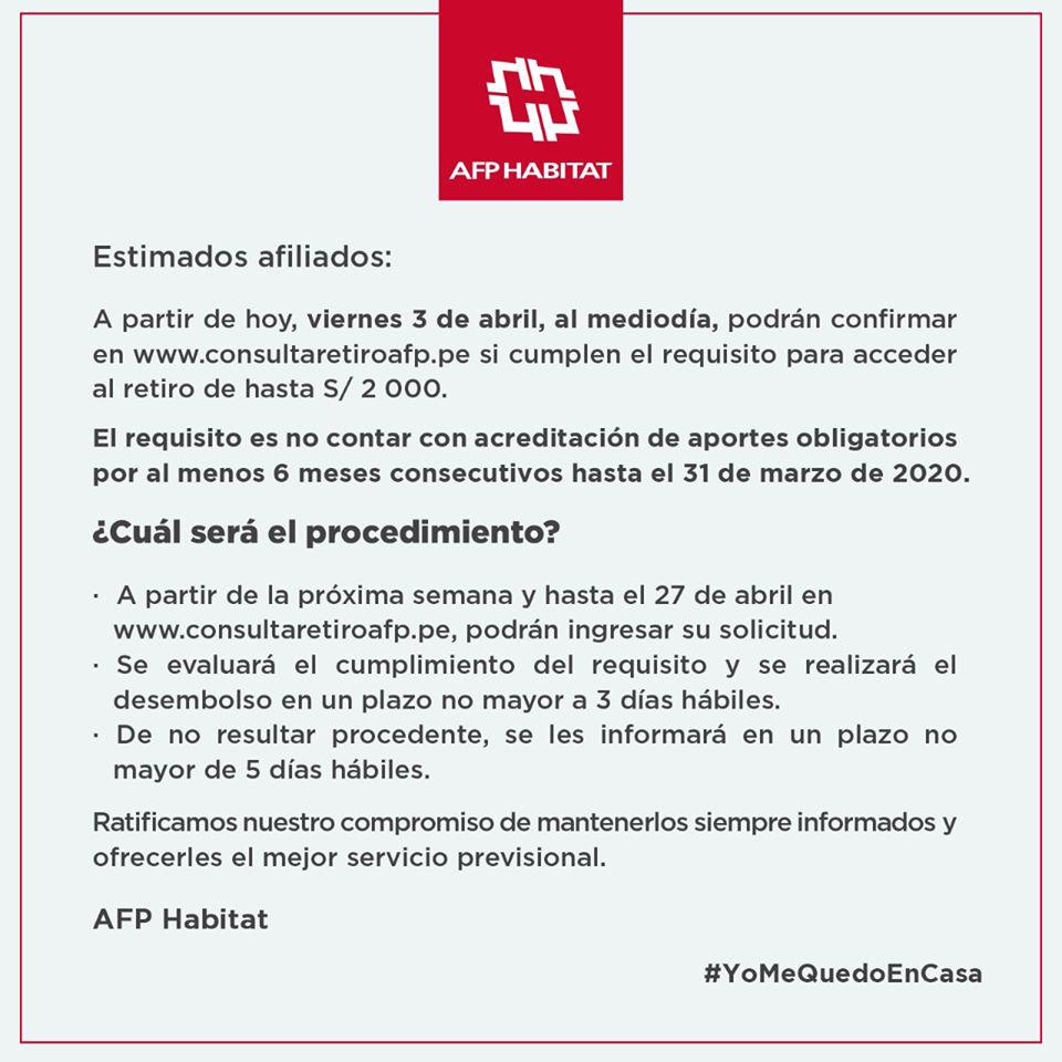 Las diferentes AFP de Perú se manifiestan en redes sociales
