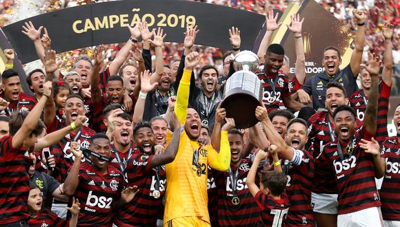 Flamengo se coronó campeón de la Copa Libertadores 2019 en el Monumental de Lima | FOTO: AFP