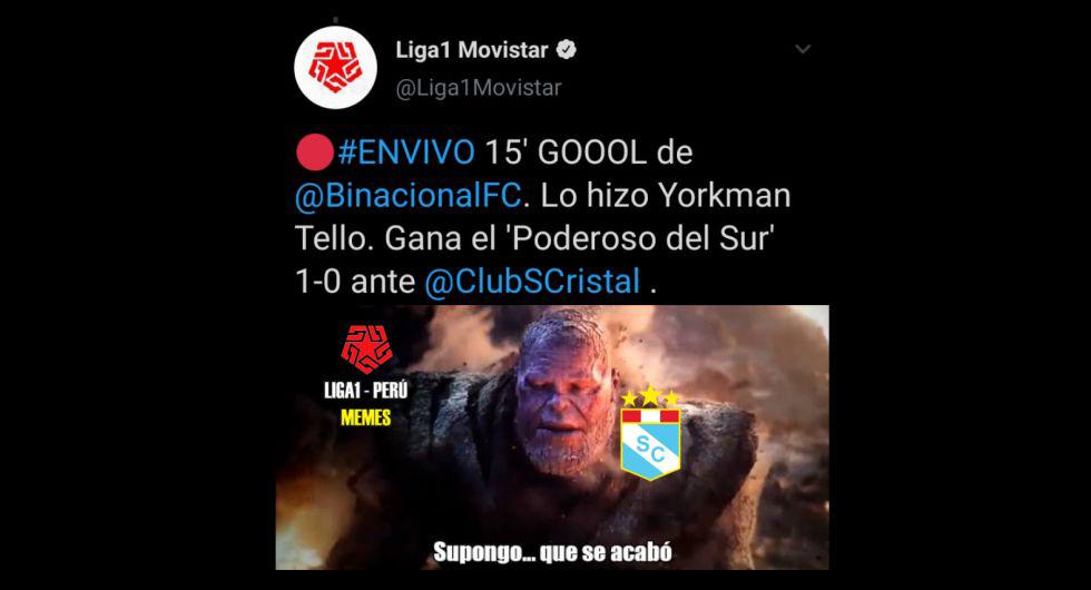 Los memes tras la victoria de Alianza Lima ante Sporting Cristal. (Foto: Facebook)