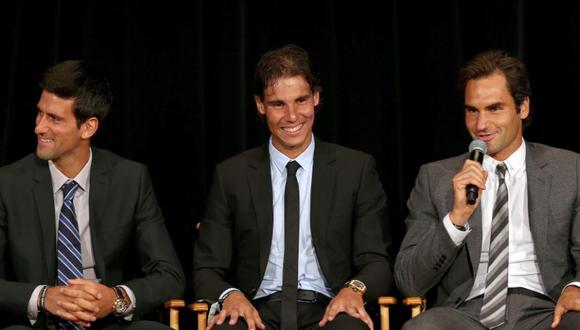 Rafael Nadal, Novak Djokovic y Roger Federer estarán en Montecarlo