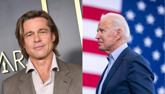 Brad Pitt se sumó a los apoyos al candidato demócrata a la Presidencia de EE.UU. (Foto: AFP/@joebiden)
