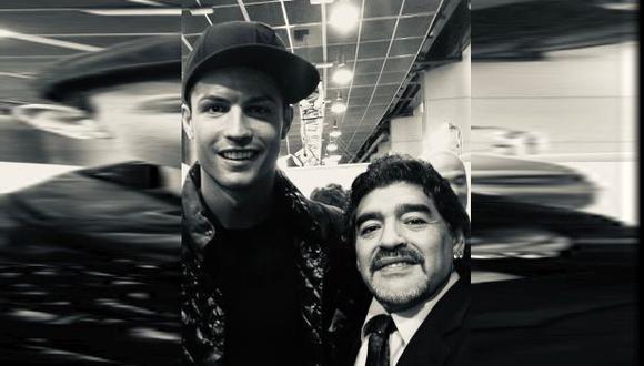 Cristiano Ronaldo compartió su dolor por la partida  de Diego Maradona. (Foto: Instagram)