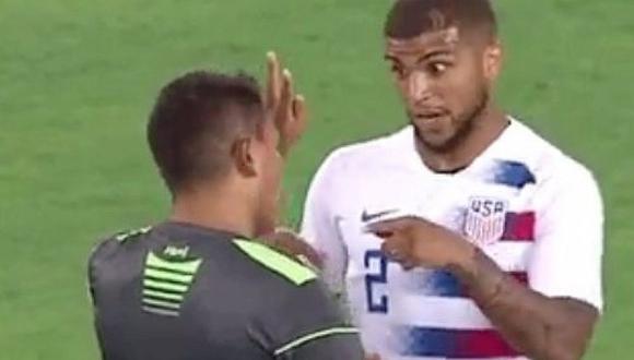 Pateó a Neymar y después le dijo al árbitro que estaba fingiendo [VIDEO]