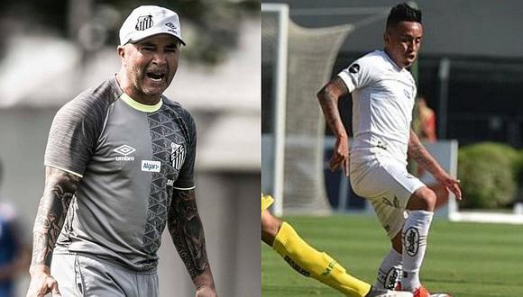 Pese a no ser tomado en cuenta: Christian Cueva regresa a los entrenamientos en Santos | VIDEO