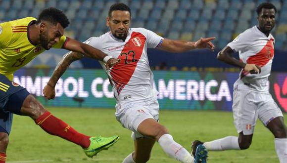 Alexander Callens ha participado en cuatro partidos de Perú en la Copa América 2021. (Foto: AFP)