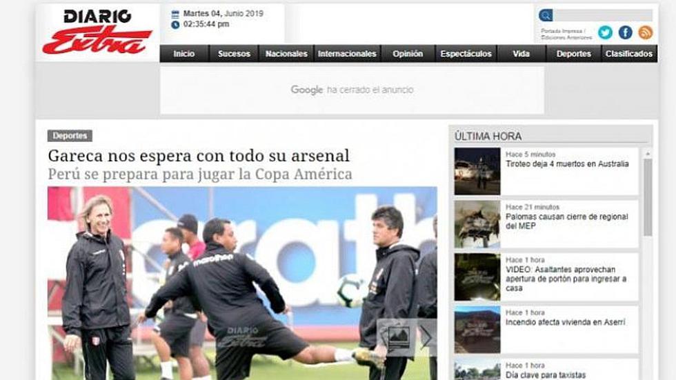 Prensa de Costa Rica informa que la selección peruana va por una 'revancha' en amistoso FIFA | FOTOS