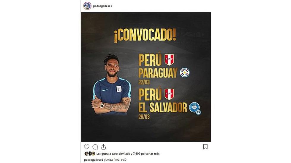 Selección peruana: Convocados postearon emotivos mensajes en redes sociales