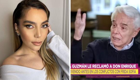 Frida Sofía reveló que su abuelo Enrique Guzmán le propuso dinero para "reconciliarse". (Foto: Instagram @ifridag / Captura Youtube).
