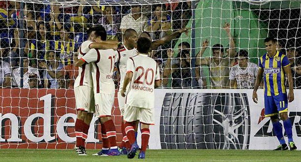 Universitario le ganó 3-1 a Capiatá en Paraguay - Copa Libertadores 2017 (Foto: Agencias)