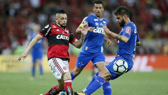 Flamengo cayó 2-0 ante Cruzeiro por los octavos de la Copa Libertadores