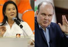Keiko Fujimori asegura que su propuesta es distinta a la de Rafael López Aliaga