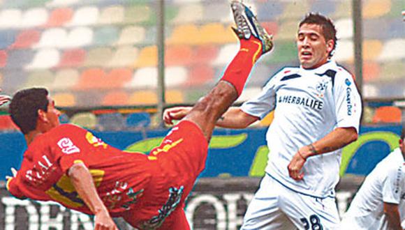 Sport Huancayo sorprendió al bicampeón San Martín y le empató 1-1 en el Monumental