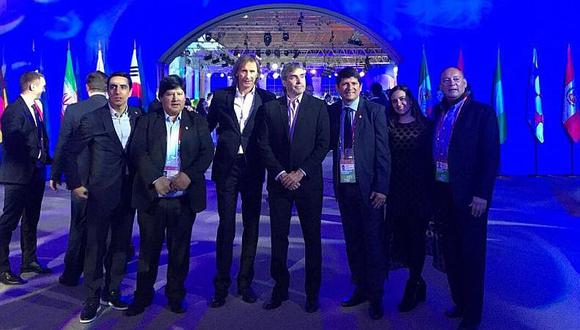 Rusia 2018: delegación peruana está lista para el sorteo [FOTO]
