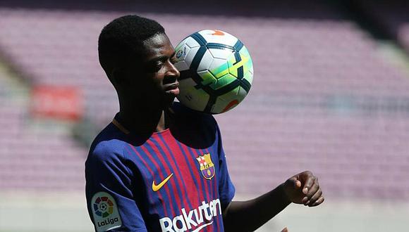 Barcelona: 'Football Leaks' revela el espectacular sueldo de Dembelé
