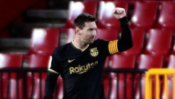 Lionel Messi sería homenajeado por Barcelona. (Foto: EFE)
