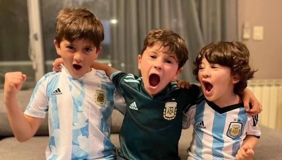 Lionel Messi festejó con su familia el triunfo 3-0 de Argentina ante Ecuador. (Foto: Instagram)