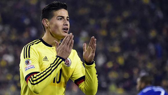 Copa América 2015: James Rodríguez es duda ante Perú