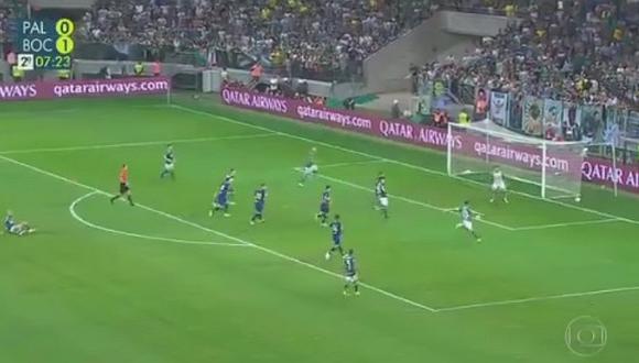 Palmeiras empata ante Boca con golazo de volea de Luan [VIDEO]