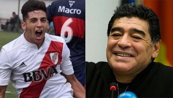 Sobrino nieto de Maradona lleva el ADN del excampeón de México 86 
