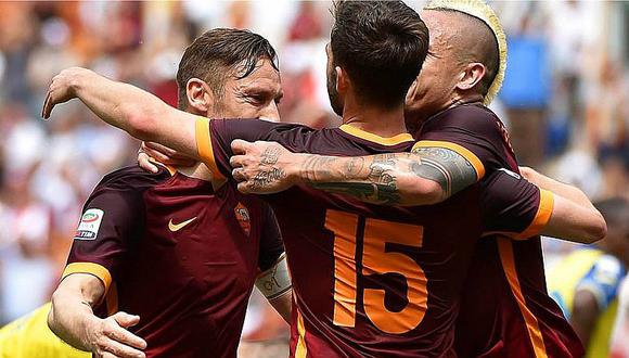 Serie A: Roma golea a Chievo Verona y trepa al segundo lugar [VIDEO]